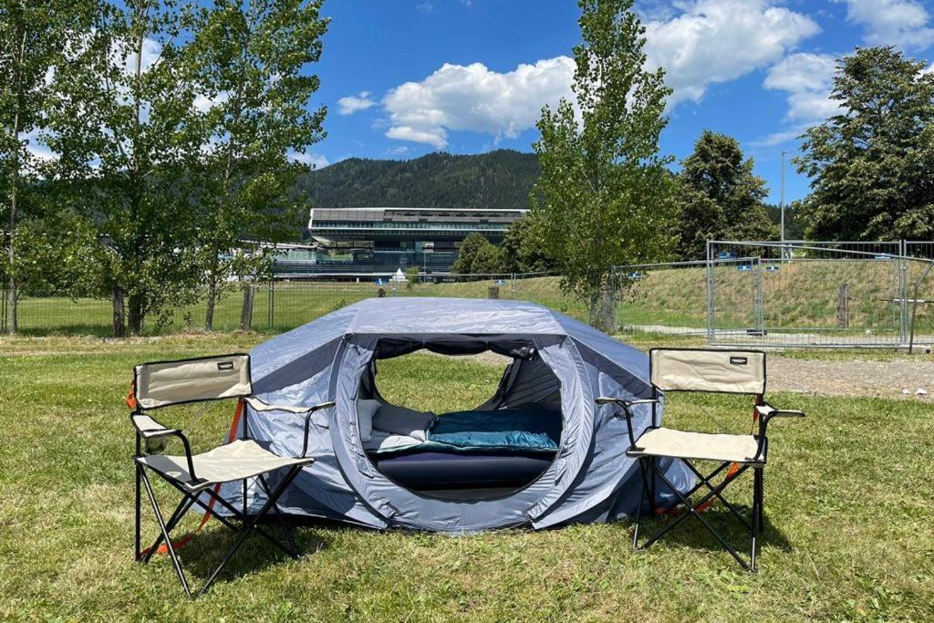 Grandprixcamp, Closest To The Red Bull Ring, Up To 4 Guests In A Tent Spielberg Bei Knittelfeld エクステリア 写真